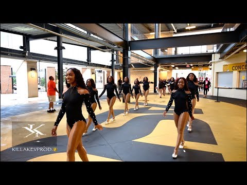 Alabama State University ft. The Stingettes - Marching In Vs ASU - 2019