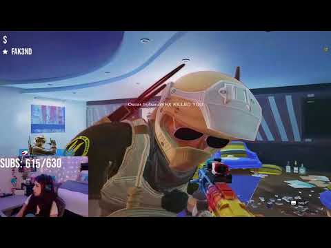 Playing against Beaulo's Girlfriend in Rainbow Six Siege! (spoiler: I won)