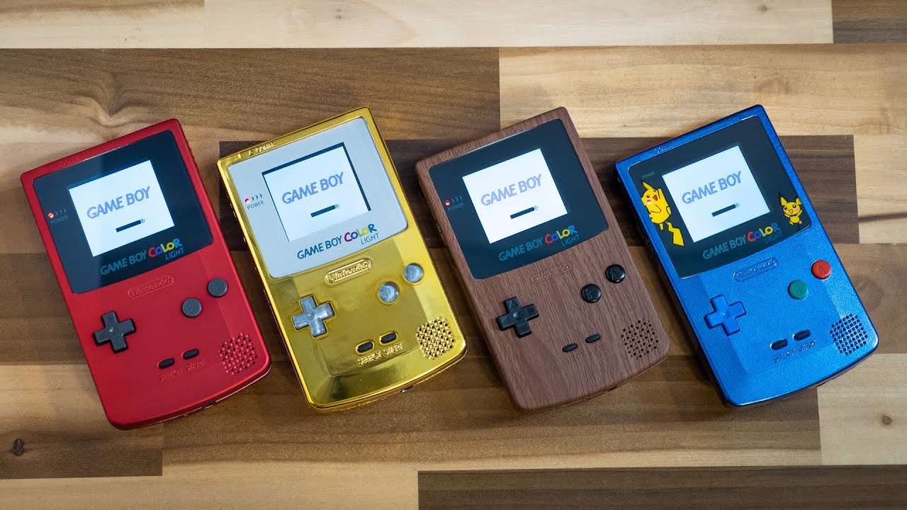 NEW Game Boy Color Shells!