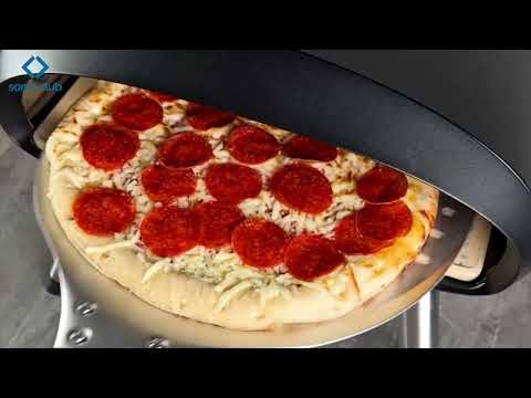 thumbnail video image 2 of Horno de Pizza Member's Mark  Giratorio a Gas de 12", 2 of 6