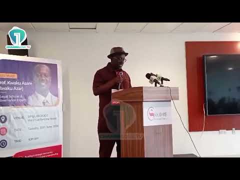 Breaking: Legal Scholar Calls for Loyalty to Ghana Over Political Parties