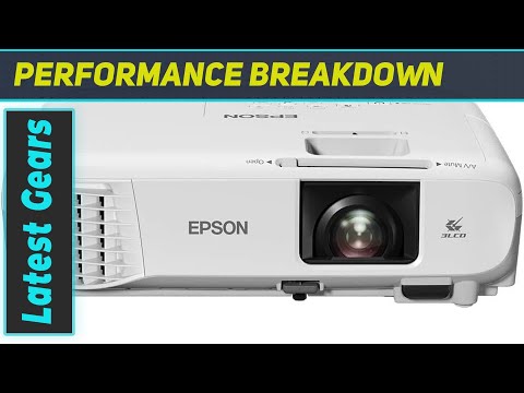 Epson PowerLite W39 LCD Projector: Unveiling High-Quality Projection Experience