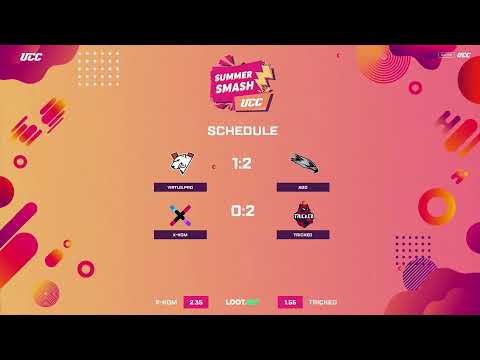 (EN) UCC Summer Smash | X-kom vs Tricked | bo3 | by @oversiard & @sirdannyy