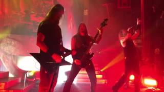 Amon Amarth performs "Death In Fire" &amp; "One Thousand Burning Arrows" live in Athens @Fuzz 02122016