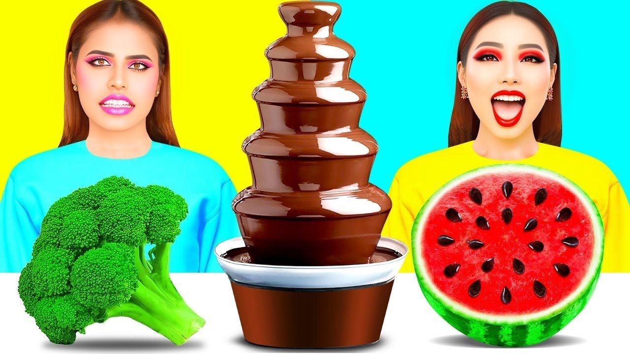 チョコレートファウンテンチャレンジ Toon Toon