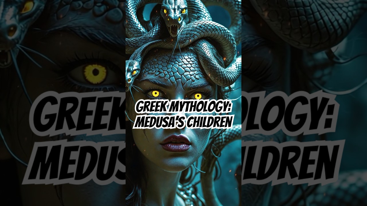 Medusa's Legacy: The Untold Story of Her Children🏛️🐍