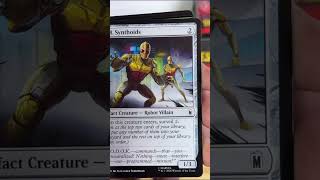 The Vision Borderless Pull | Marvel MTG Play Booster