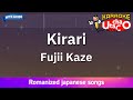 Kirari – Fujii Kaze (Romaji Karaoke with guide)