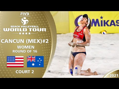 Alix/April vs. Clancy/Artacho del Solar - Full Match | 4* Cancun 2021 #2