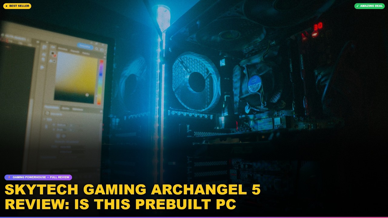 Skytech Gaming Archangel 5 Review: Is This Prebuilt PC Worth It in 2024? review video