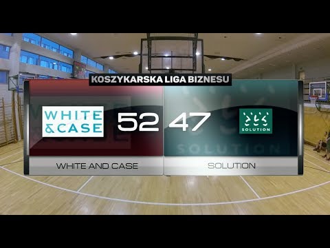 White and Case vs Solution - XIV kolejka - Warszawa - Koszykarska Liga Biznesu