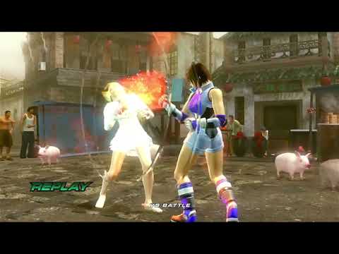 Tekken 6 lili(Barefoot) vs Asuka