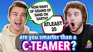 THE RESULTS ARE IN… JACK IS THE FATHER! | Are You Smarter Than A C-Teamer?