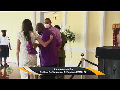 U.D.P. Stalwart Michael Finnegan Salutes Esquivel