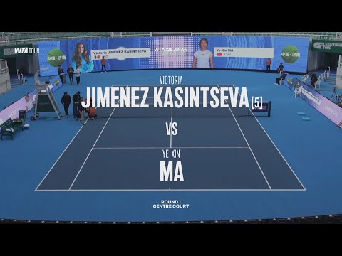 (5) Victoria Jimenez Kasintseva (AND) vs Ye-Xin Ma (CHN) - Game, Set and Match
