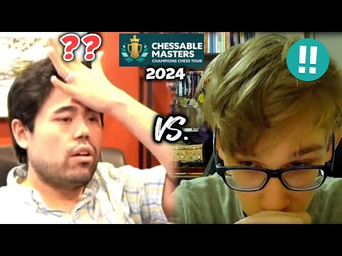 17 yr. old Denis Lazavik COMPLETELY CRUSHED Hikaru Nakamura with BRILLIANCIES | Chessable Masters