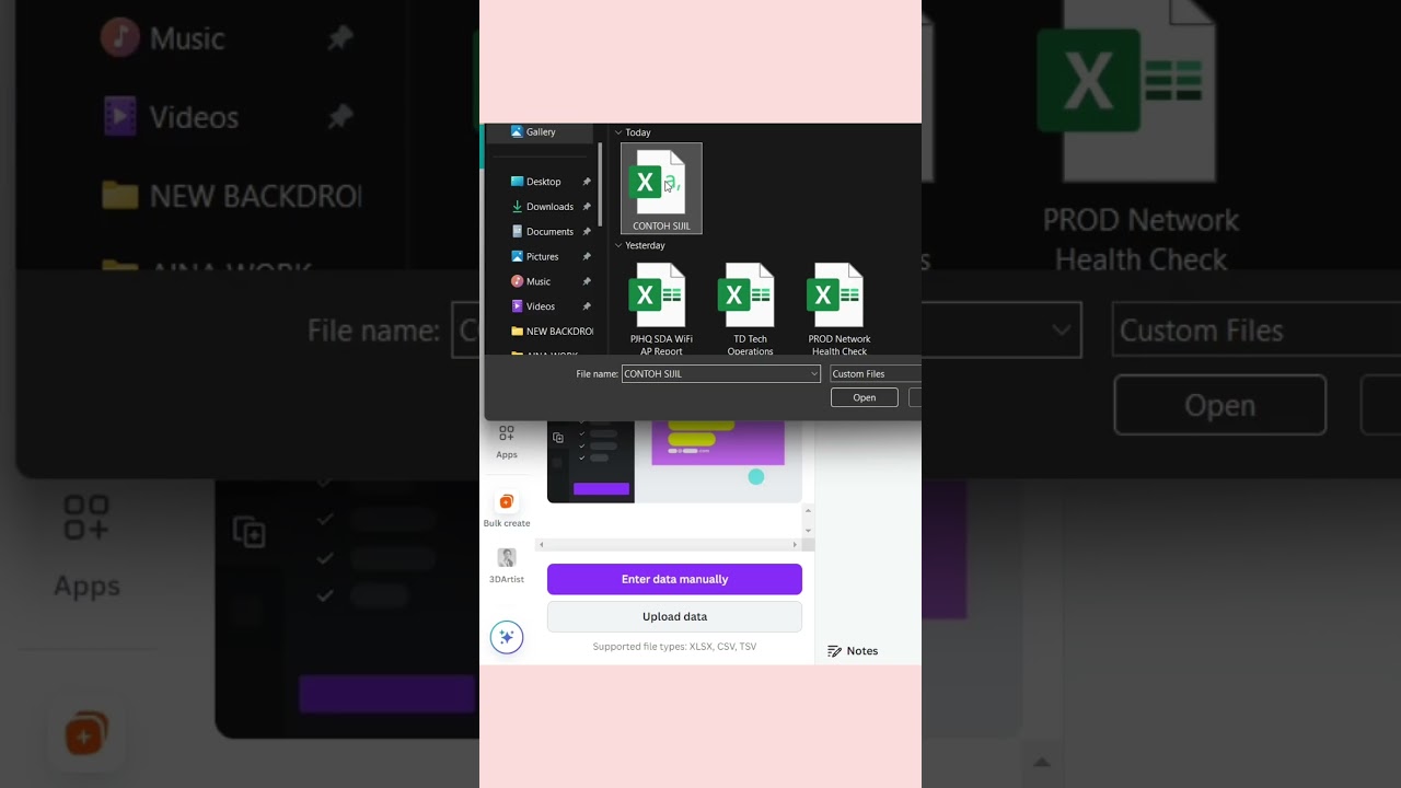 EASY STEP BUAT SIJIL GUNA CANVA!