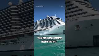 Quem já viajou, sabe. 😉🛳️ #viagem #ferias #cruise #dicasdeviagem #msccruzeiros #costacruzeiros