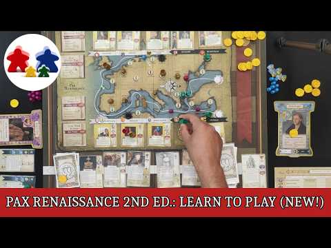 Learn to Play Pax Renaissance 2nd edition (in about 20 minutes)