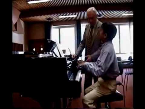 Rudolf Kerer concert pianist master class 1996