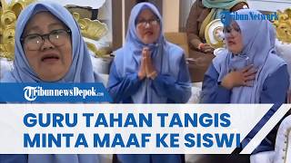 Guru BK SMKN 2 Garut Nangis Minta Maaf seusai Viral, Alasan Potong Rambut Siswi Terkuak