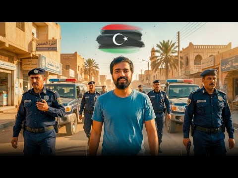 Libya 🇱🇾: Welcomed by Police on Airport 