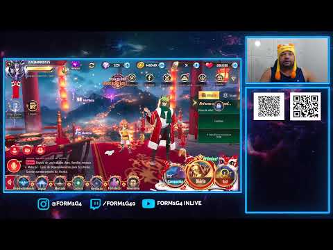 (18+) #18/02 - DUELOS GALACTICO + FINAL JAMIEL  - Saint Seiya Awakening - LIVE