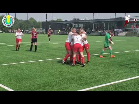 Winnend doelpunt bekerfinale Unitas/GJS/Heukelum VR1 - OJC Rosmalen VR1 1-0