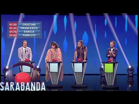 Sarabanda, seconda puntata - Spaccasecondo per sdifanti
