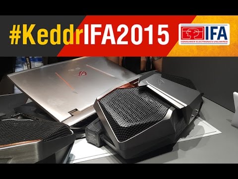 ASUS ROG GX700 - первый ноутбук с водянкой - IFA 2015 - Keddr.com