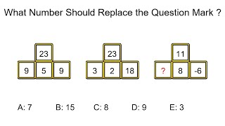 Number Pattern | Can you find what number the question mark is?