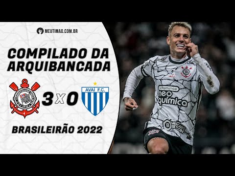 NOITE ILUMINADA DE RÓGER GUEDES! | Compilado de lances entre Corinthians 3x0 Avaí | Brasileirão 22