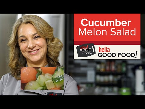 Cucumber Melon Salad