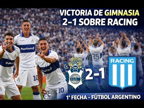 Gimnasia 2-1 Racing | Triunfazo del Lobo en el debut!🐺 / FECHA 1 2026
