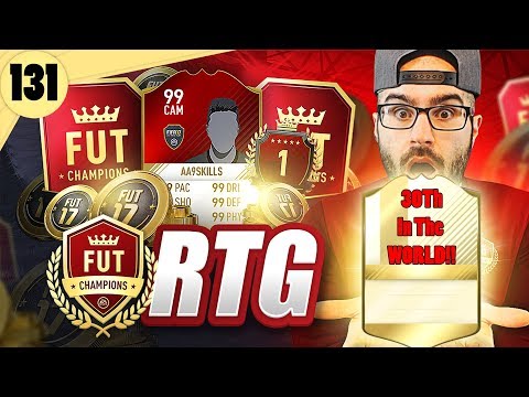 OMG WE ARE 30th IN TOP 100 MONTHLY!! Road To Fut Champions FIFA 17 #131