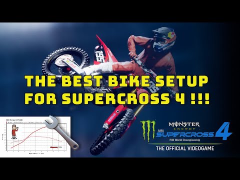 The best bike setup in Supercross 4  | What the pros don't want you to know.