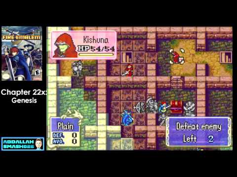 Let's Play GBA Fire Emblem: Chapter 22x - "Genesis" Walkthrough with Abdallah