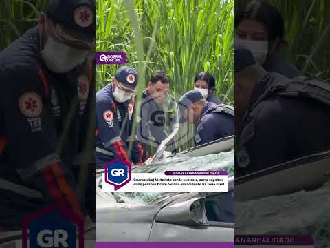 Urgente: capotamento de carro deixa ferid0s em Guaraciaba #ceará. Imagens direto do local. #youtube