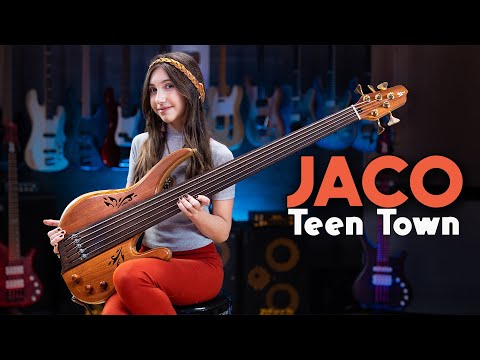 Ellen Alaverdyan - "Teen Town" (Fretless Bass Cover)