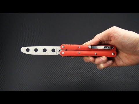 Balisong Butterfly Knife Silver - Edge Import