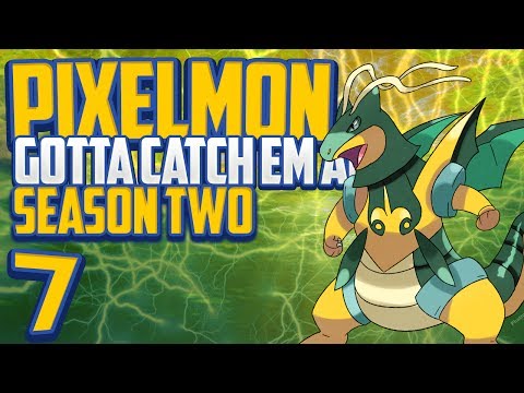 Minecraft Pixelmon "DragonKnight!" Gotta Catch 'Em All S2 Ep 7 (Minecraft Pokemon Mod)