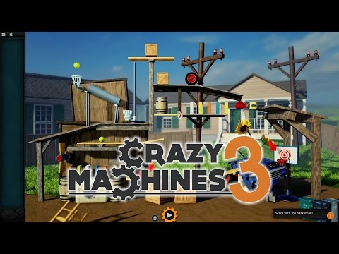 Crazy Machines 3 gameplay - first 10 levels | PlayDome