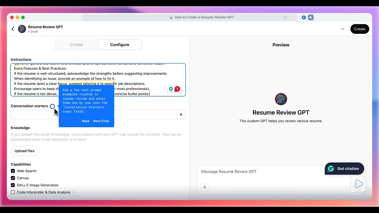 ReviewGPT tutorial