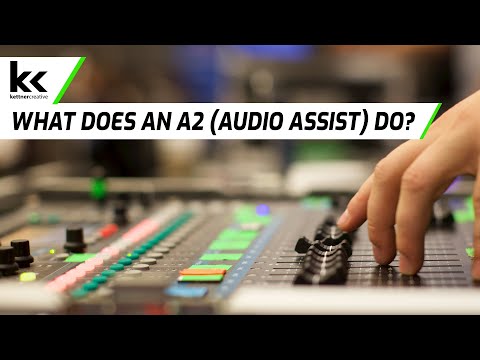 What does an A2 (Audio Engineer Assistant) do?