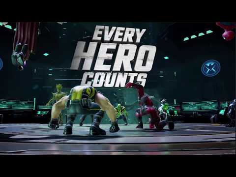 Alliance War Gameplay Preview Trailer - MARVEL Strike Force