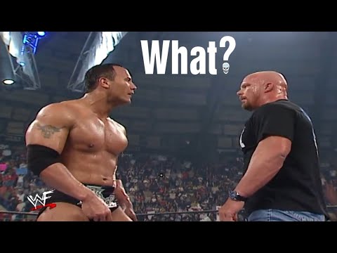  Stone Cold Saves The Rock From The NWO! What? 