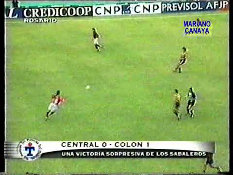Rosario Central 0 Colón Sta Fé 1 - Ap 2001 - Fecha 16