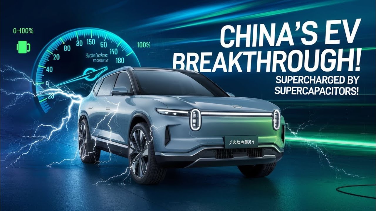 China's Record-Breaking EV: Supercapacitor Revolution!