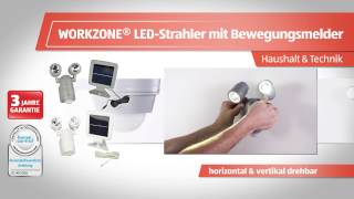 LED-Strahler mit Bewegungsmelder