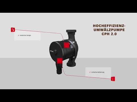 Hocheffizienz-Umwälzpumpe CPH 2.0 von COSMO